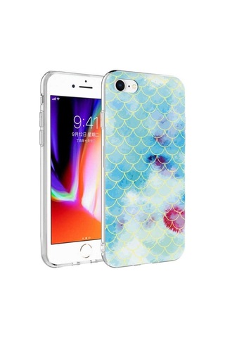 Apple Uyumlu iPhone Se 2022 Kılıf Zore Bella Kapak Mavi