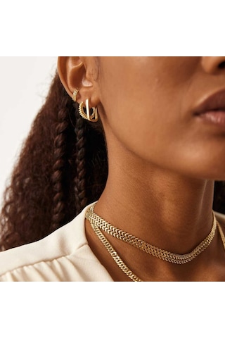 Burçak Choker Kolye Sarı