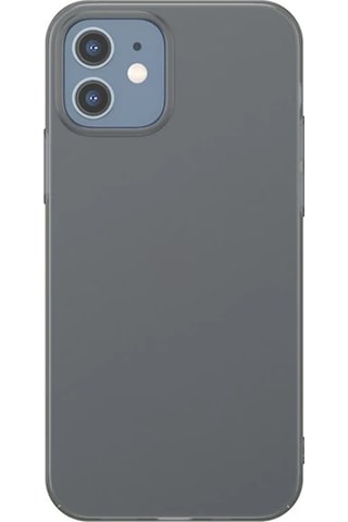 Baseus iPhone Uyumlu 12 Mini 5.4 Comfort İnce Şeffaf Kılıf Matte Pp Kılıf- 5775 Füme