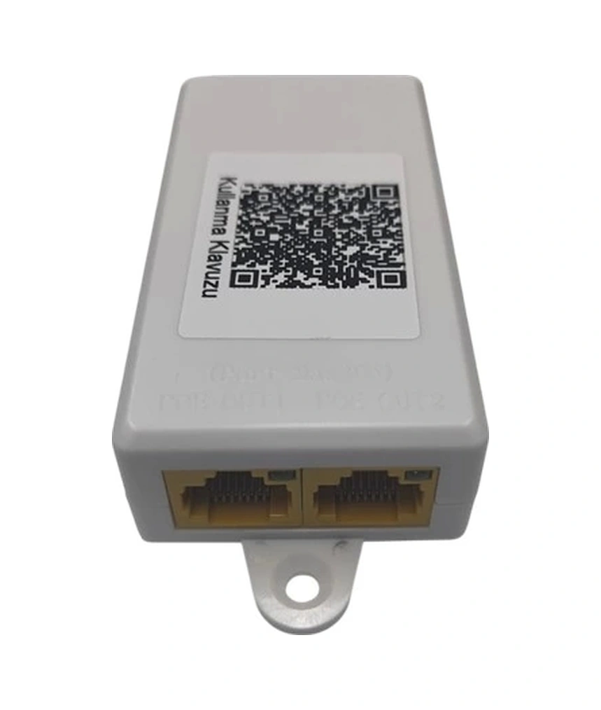 Uranıum Poe-rp12p 1 Port Poe Giriş Besleme+ 2 Port Poe Çıkış 10/100 Plastik Kasa Poe Repeater Realte