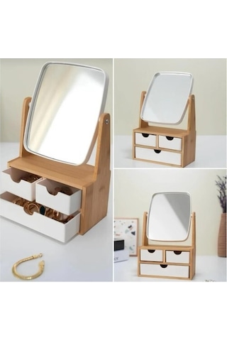 Ahşap 3 Çekmeceli Ayna Diğer