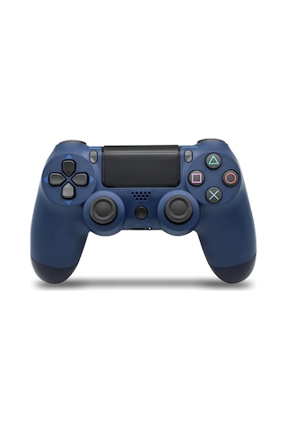 Xindoker Ps4 İçin Kablosuz Bluetooth Oyun Kolu, Dörtüncü Nesil, Işıklı, 3.5mm Ses Girişi, Paylaşım Fonksiyonu, Midnight Mavi