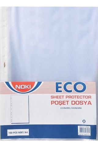 Noki Poşet Dosya Eco 100'lü Noki Poşet Dosya Eco 100'lü