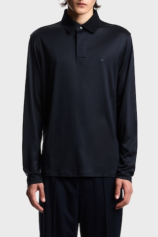 Emporio Armani Logolu Regular Fit Düğmeli Polo Erkek Polo Em004590 Af10017 Ub118 Lacivert
