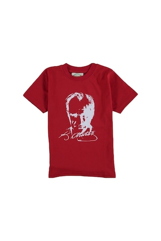 A.L.M Kids 23 Nisan Kız Çocuk Atatürk Imzalı Tişörtler (5-12 Yaş) 303547