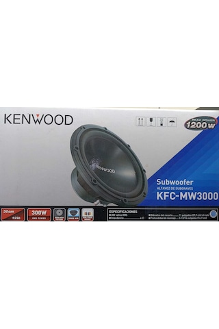 Kenwood Kfc-mw3000 1200 Watt 30 Cm Oto Subwoofer Bas