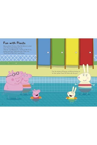 Peppa Goes Swimming Activity Book