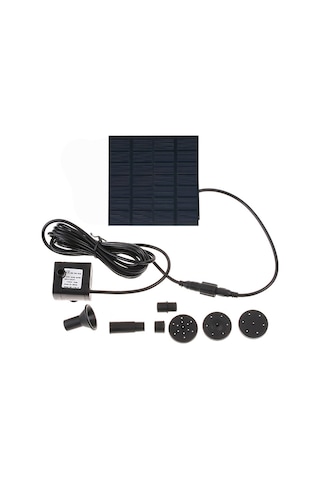 Youmex Güneş Enerjili Sürekli Akışlı Sıvı Taşıma Pompası - 6v 1.2w 75cm Lifting 160l/h Orman Çeşmesi Havuz Su Döngüsü