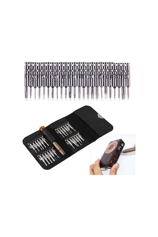 Hassas Torx Tornavida 25 in 1 Cep Telefonu Tamir Seti
