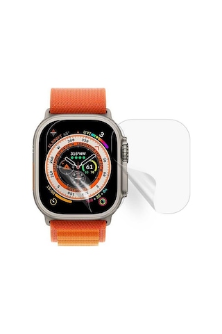 Apple Uyumlu  Watch Ultra 49mm Zore Narr Tpu Body Ekran Koruyucu