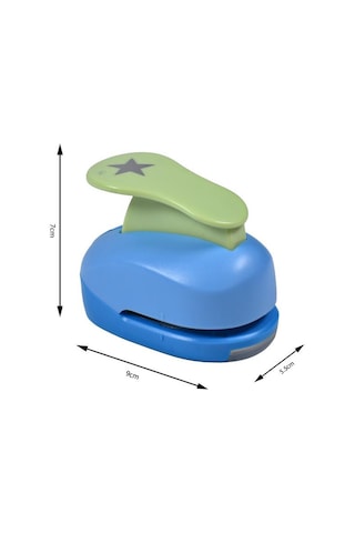 Kamei Şekilli Delgeç Yıldız İnce 3.8 Cm Km8815 Çok Renkli