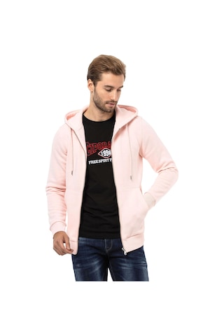 Cipo & Baxx Cl556 Erkek Basic Zip Sweatshirt 001