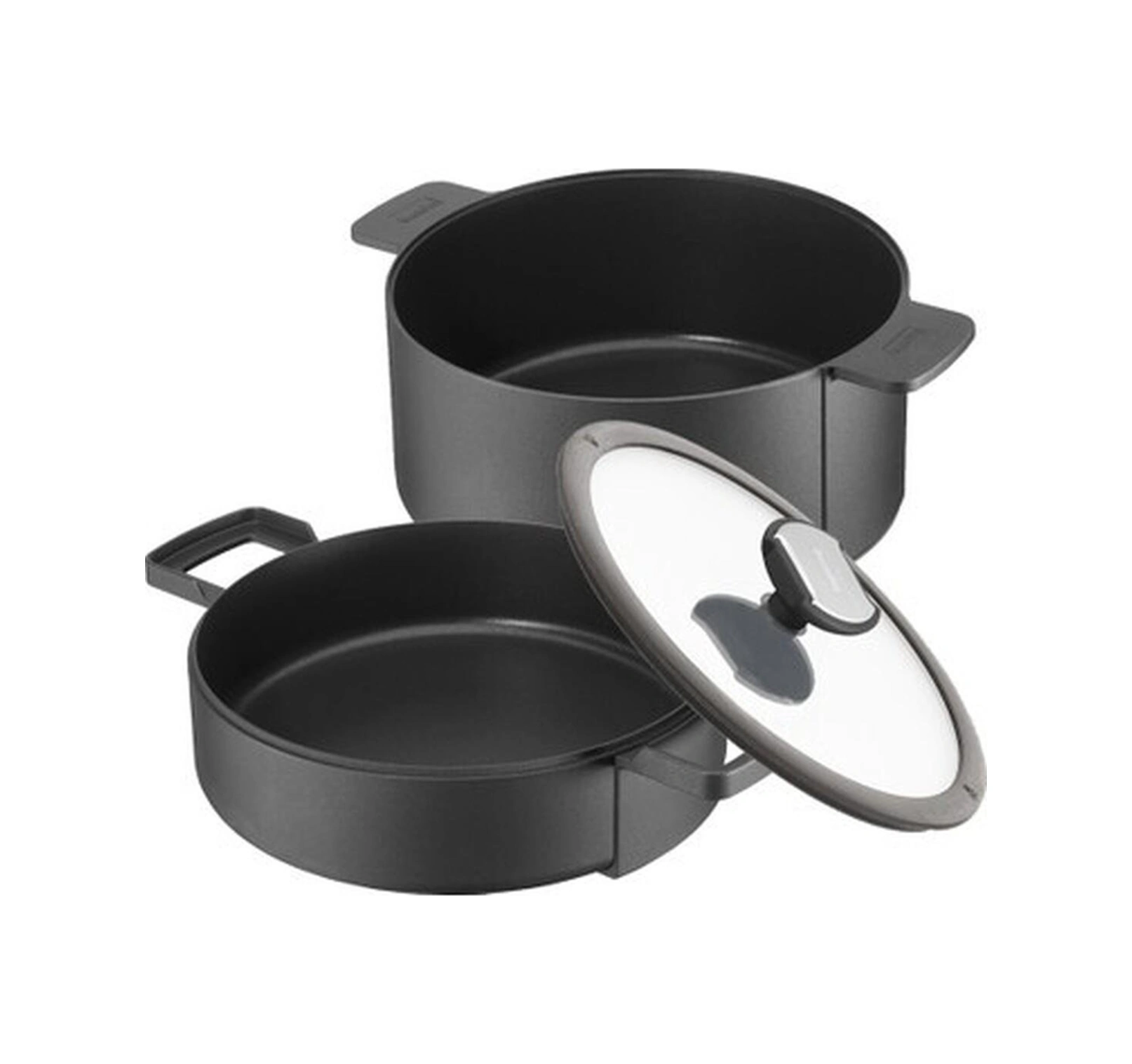 Berndes 035100 B.double Professionel 24 Cm Tencere Seti Bakır - Siyah