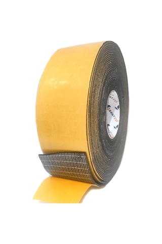 Yalıtım Bandı 75mmx5m Ses, Isı Ve Titreşim İzolasyon Bantı Siyah