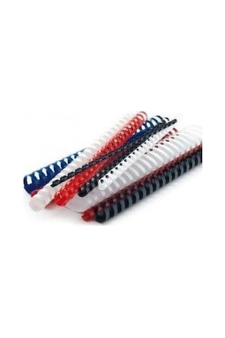 Mas Plastik Spiral 12Mm 100 Lük Beyaz