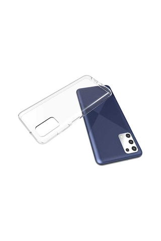 Zore Galaxy Uyumlu A03s Kılıf Msra Süper Silikon Kapak - Renksiz Renksiz