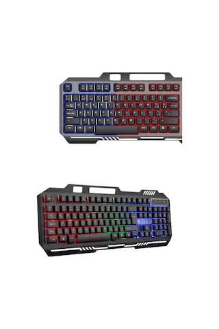 Gaming Oyuncu Klavyesi Led Aydınlatmalı Mekanik Hisli Optik