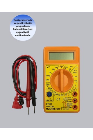 Mey İthalat Dijital Multimetre Ölçü Aleti Ac Dc Ölçüm Ve Lcd Ekranlı Diğer