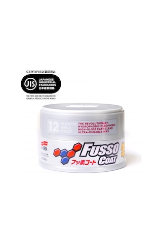 Soft99 Fusso Coat 12 Aylık Wax Açık Renk Avrupa Ver. 200gr.