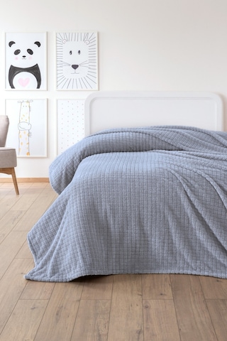 Tek Kişilik Wellsoft Battaniye - Yumuşak, Polar, Peluş Battaniye - 160x210 Cm Grı Gri