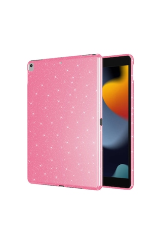 Tuva Teknoloji Apple Uyumlu iPad Pro 10.5 7 Nesil Simli Parlak Görünümlü Tablet Koton Kıl Tablet Kılıfı
