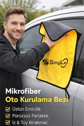 Mikrofiber Araç Iç Dış Yıkama Temizleme Toz Alma Kurulama Cam Bezi Araba Havlusu Oto Bezi 50 70 Cm