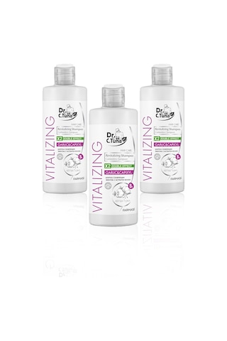 Farmasi Dr. C.Tuna Vitalizing Sarımsaklı Şampuan 3 x 225 ML