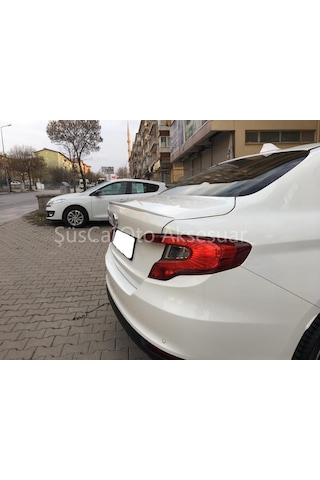 Fiat Egea Bagaj Üstü Slim Spoiler Parlak Beyaz