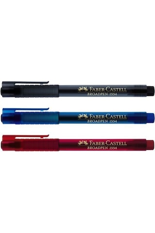 Faber-Castell 1554 Broadpen Mor 1 Adet