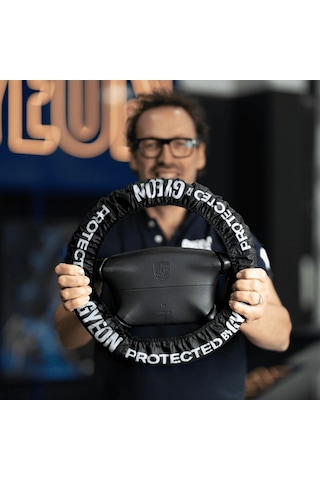 Gyeon Q²m Steering Wheel Cover Araç Direksiyon Koruyucu Kılıf Siy