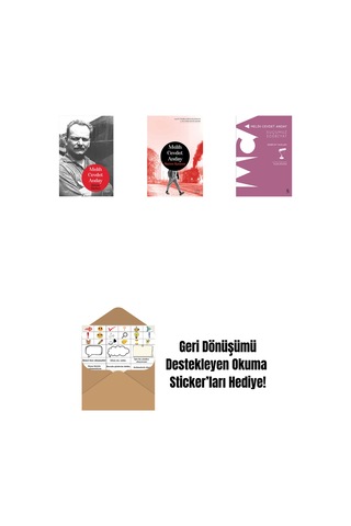 Melih Cevdet Anday - Bütün Şiirleri Ciltli + Barem Kanunu + Suçumuz Edebiyat + Okuma Sticker'ları
