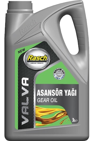 Rasch Valva Asansör Ve Genel Amaçlı Dişli Yağı 3 L