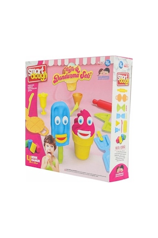 Dondurma ve Waffle Set Oyun Hamuru
