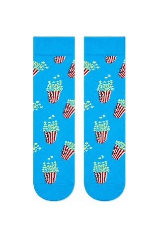 Carnaval Socks Fast Food Desenli 5'li Kutulu Çorap Seti Pizza, Patates Ve Mısır 2000386