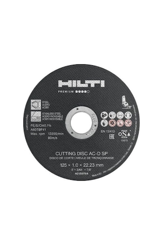 Hıltı Metal Kesici Spiral Ağızı Kesme Taşı Ac-d Sp 115 10 25 Adet