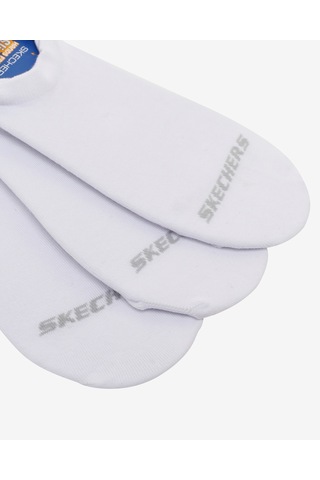 Skechers 3'lü Paket Essential Görünmez Çorap Unisex Beyaz Çorap S2520313-2325