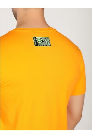 Roberto Cavalli Erkek Tshirt /M.Rob.0421.14020 - Turuncu