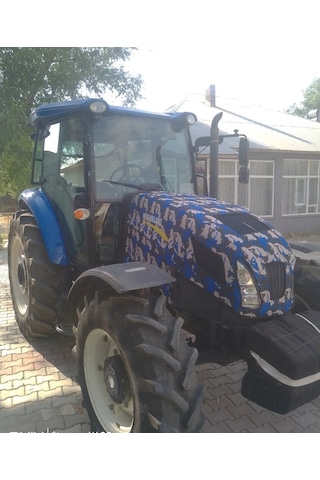 New Holland Td 75-90-100 Ve 110 Bluemaster Traktör Kılıfı Branda Kaporta Ve Koltuk Kılıfı+çamurluk Kılıfı