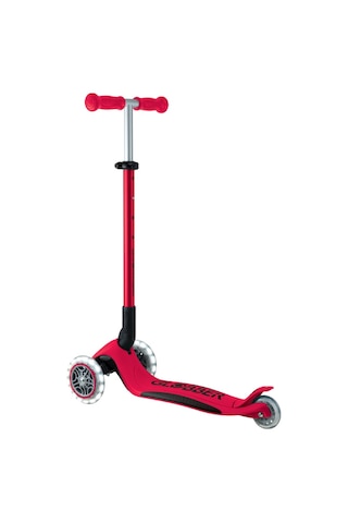 Globber Elite Deluxe Işıklı Scooter - Kırmızı