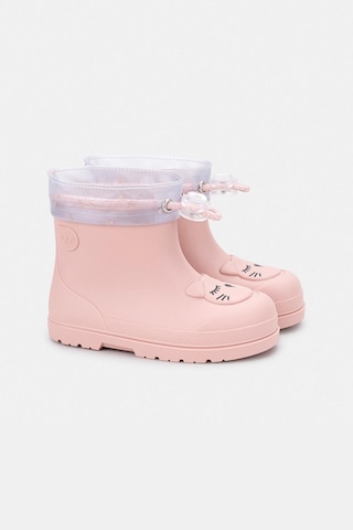 Igor Mendi Gato Kız Çocuk Yağmur Çizmesi - Soft Pembe W10322-197 Açık Pembe