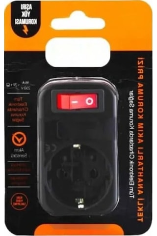 Akım Korumalı Anahtarlı Priz, 16a 250v 000543