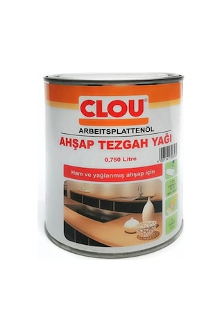 Clou 30763.00000 Ahşap Tezgah Yağı 750ml-4580