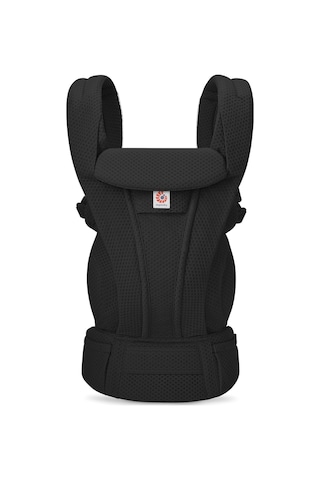 Omni Deluxe Mesh (Onyx Black) , 4 Farklı Taşıma Pozisyonlu Ergonomik Kanguru , 0-4 Yaş