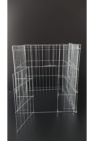 Çotanak Kafes Köpek Kedi Çiti Panel Oyun Alanı 6 Parça Metal 100 x 62 CM
