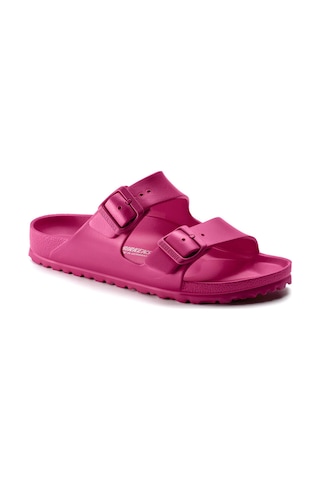 Birkenstock Bırkenstock Arızona Eva Suya Dayanıklı Pancar Rengi Çift Bantlı Kadın Terlik 1015471 1015471 Pembe Pembe