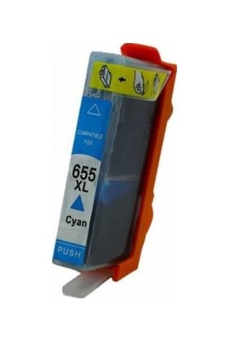 Hp 655XL Mavi İthal Uyumlu Kartuş 4615 4625 5525 3525 6625