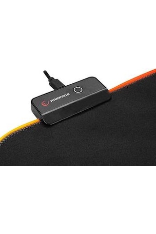 Rampage MP-24 Siyah RGB Ledli Gaming Mouse Pad