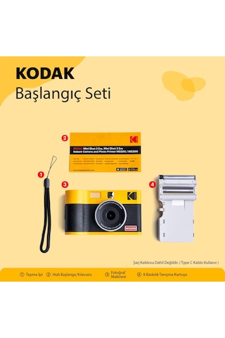Kodak Mini Shot 2 Era Filmli Fotoğraf Makinesi
