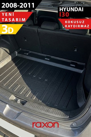 Hyundai İ30 Hb 2008-2011 Bagaj Havuzu 3d Özel Kalıp Su Geçirmez, Kaymaz