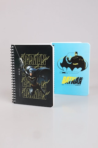Dekomus İle Lisanslı Batman "tekli" Spırallı A6 80 Yaprak Bloknot